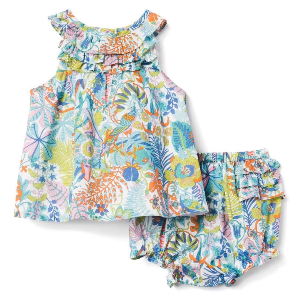 Janie and Jack Ruffle Dialer Set